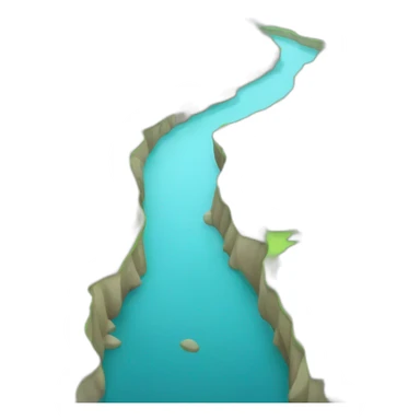 organised rivers sticker