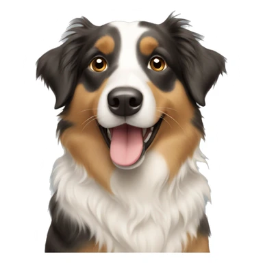 Australian Shepherd and golden retriever mix sticker