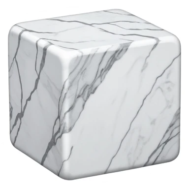 un blocco di marmo sticker