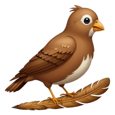 Oiseau qui fais caca sur les gens sticker