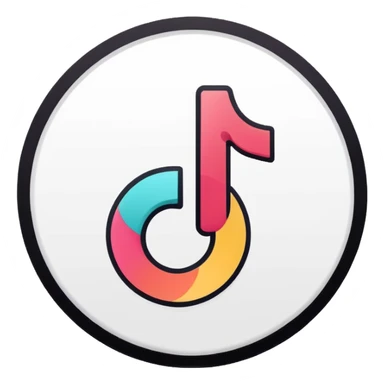 Quiero el logo de verificación de tiktok  sticker