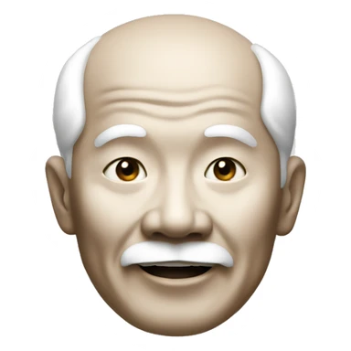 Ho chi minh face sticker