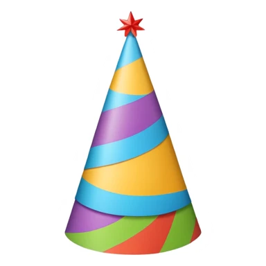 chapeau de fete sticker