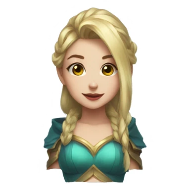 séraphine from league of legends sticker