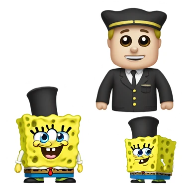 SpongeBob subs sticker