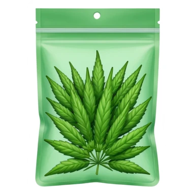 weed bud pack zip transparent sticker