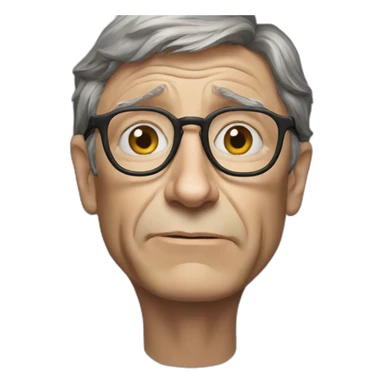 bill gates sad sticker