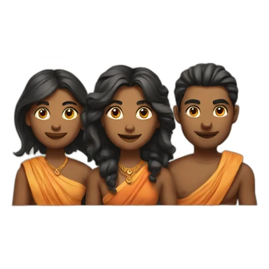 shiva family sticker