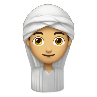 Cristiano Ronaldo wearing an arabic Kandura sticker