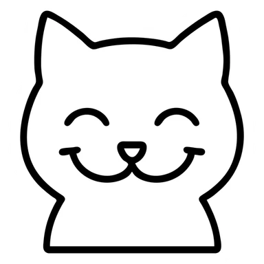 chat qui rigole sticker