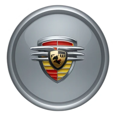 logo porsche sticker