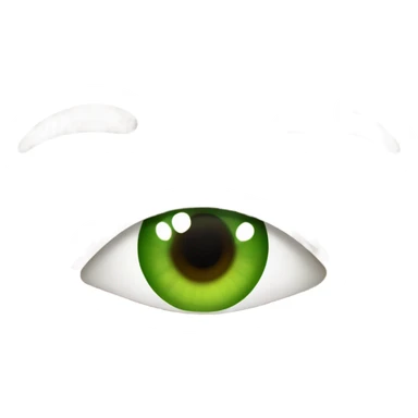 Femme brune clair au yeux vert sticker