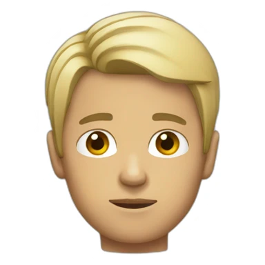 persona concentrada sticker