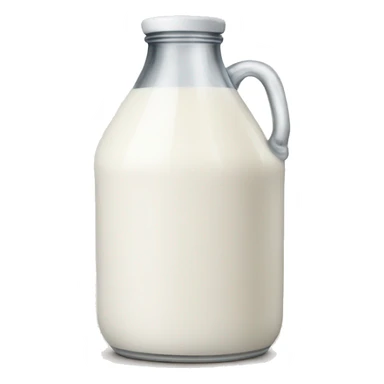 Milk jug  sticker