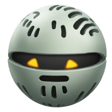 Radiation ball sticker