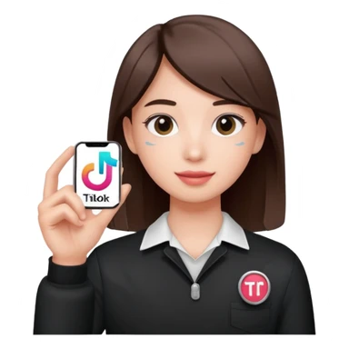 Verificación  de tiktok sticker