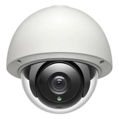 Security Camera white sticker