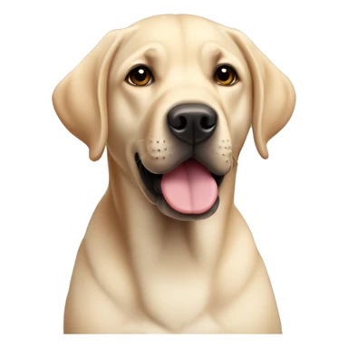 dog labrador retriever black baby sticker