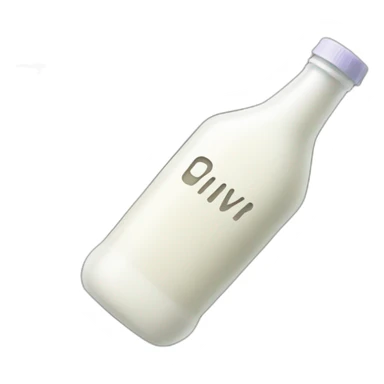 Grave with a bottle of milk sticker