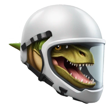 Trex whit helmet sticker