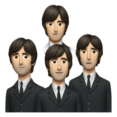 the beatles sticker