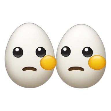two-egg sticker