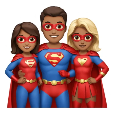 superhero family   family  sticker