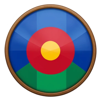 Drapeau gitan sticker