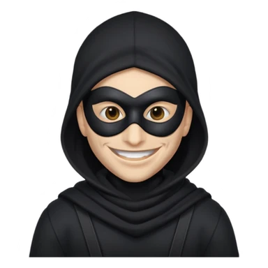 Thief emoji sticker