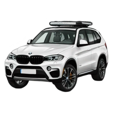 Bmw suv black sticker