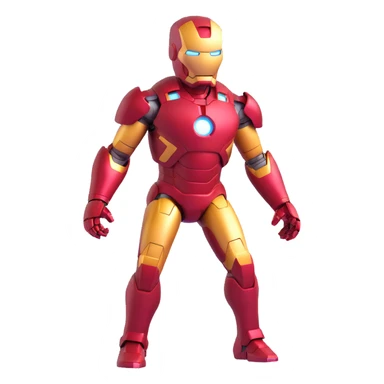 Iron Man superhero sticker