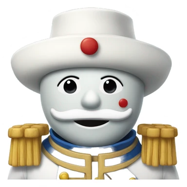 Bonhomme bleu  sticker