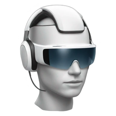 Apple Vision Pro headset sticker