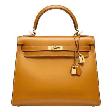 hermes kelly gold color bag sticker