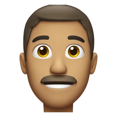 Persona haciendo mewing  sticker