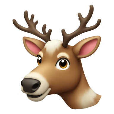 Reindeer sticker