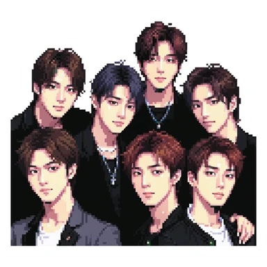 SS501 group portrait sticker