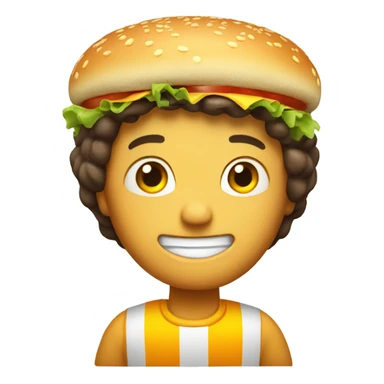 please burger cheese sticker