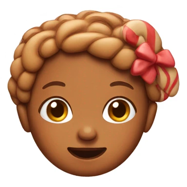 Cute Gingerbread girl sticker