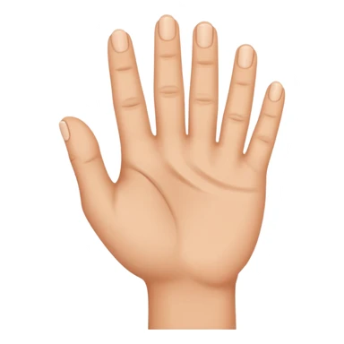 make a hand pinching sticker