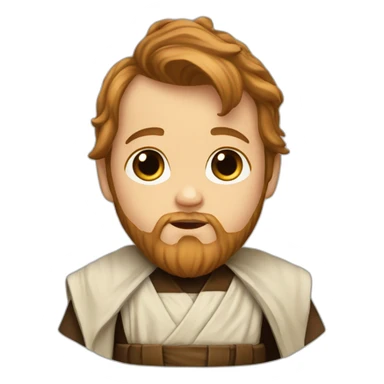 Baby Obiwan sticker