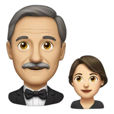 Léon Trotski ans Lenine sticker