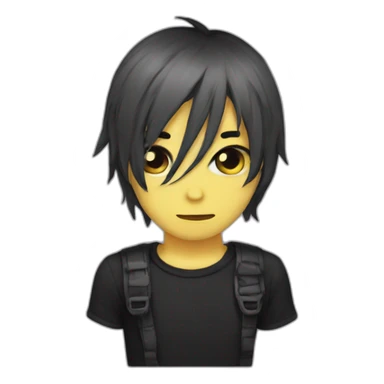 emo hello kityy sticker