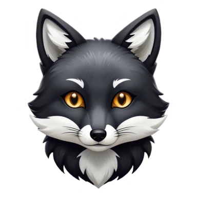 Onyx Fox sticker