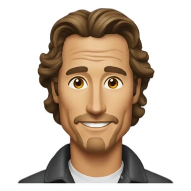 Matthew McConaughey sticker