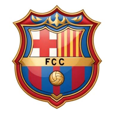 Barca escudo  sticker