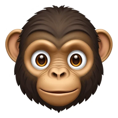 Chimpanzee sticker