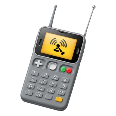 USSR mobile phone 1994 sticker