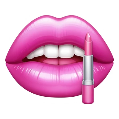 maquillaje glos sticker