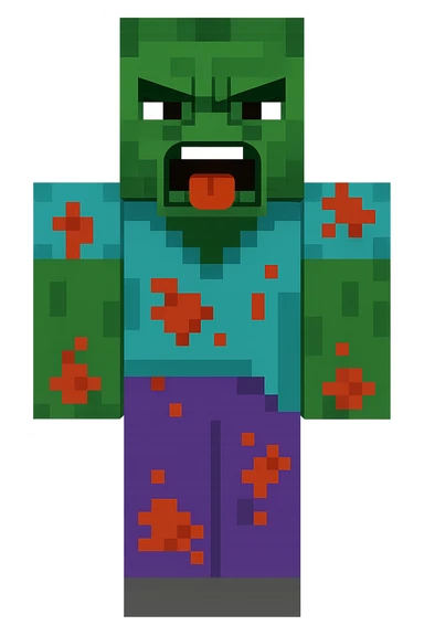 Edit the character in the reference image to have an angry expression while keeping the original style, outfit, and colors exactly as in the reference image. sticker